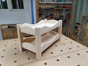 Lit superposée pour poupée