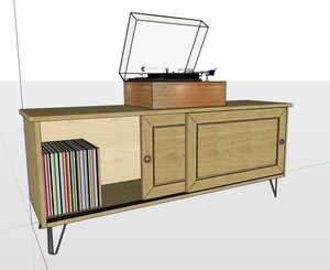 Buffet bas - enfilade