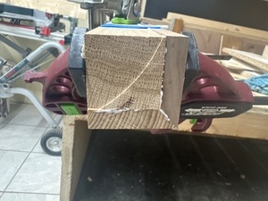 Planche en bois de bout