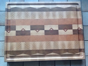 Planche en bois de bout