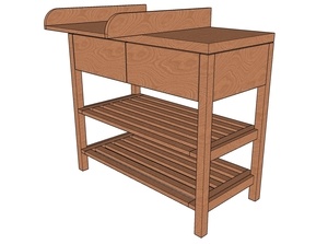 Meuble à langer évolutif