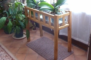 Support pots de fleurs