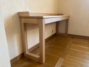 Grand bureau en chêne