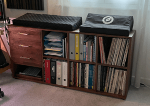 Meuble de rangement pour disques