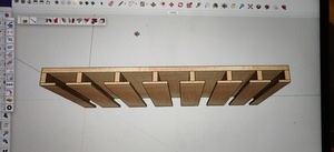 Rack pour verres à pieds