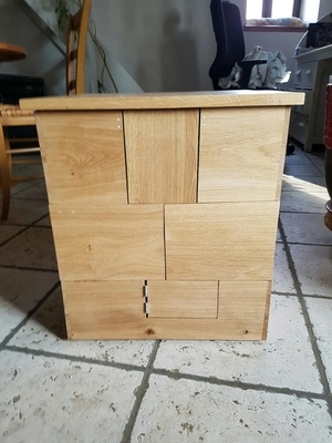 Table de chevet transformable