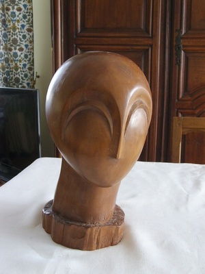 Essai d'une scuplture de tête