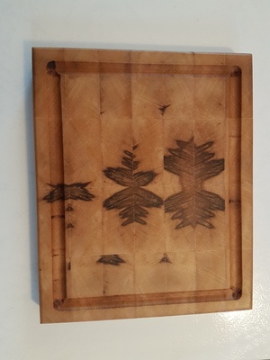 Planche à decouper n 2/ bois debout