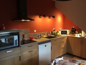 Cuisine contemporaine en chêne