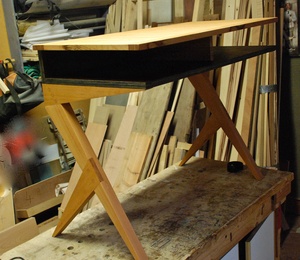 Petit bureau style années 50