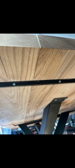 Fissure collage plateau table