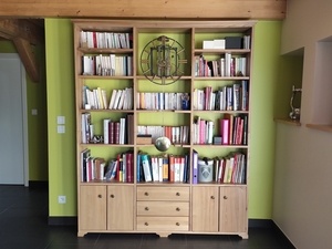 Bibliothèque-Horloge