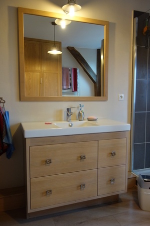 Meuble et placard salle de bain