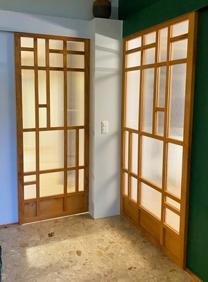 Portes inspiration Mondrian