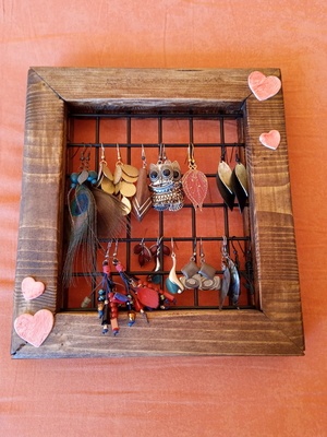 Support de boucles d'oreilles