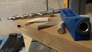 Bouchons pour gabarit de perçage  kreg