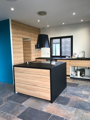 Cuisine en mélaminé et stratifié