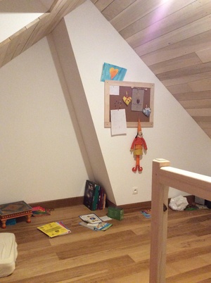 Aménagement d'un comble à dominante bois