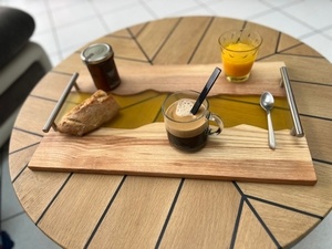 Plateau de service en frêne