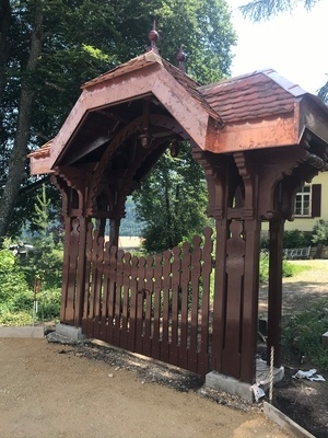 Restauration d'un portique