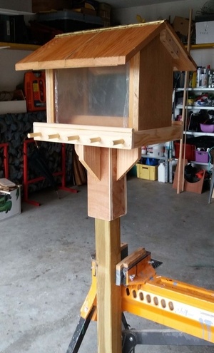 Mangoire trémie pour pour les oiseaux