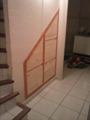Meuble sous escalier
