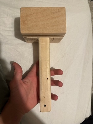 Maillet en bois