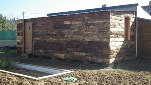 Cabane rustique budget serré, maximum de récup!