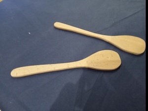 Cuillères en bois de hetre