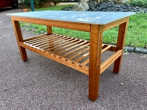 Table basse jardin en Sipo