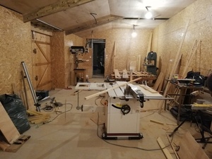 Mon nouvel atelier , enfin !