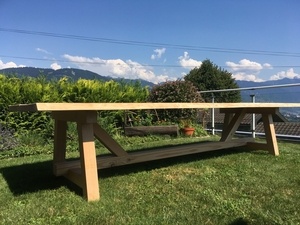 Table de jardin