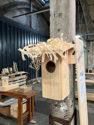 Nichoir à chouette Hulotte - Maker Faire Lille 2024