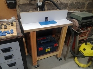 Table de défonceuse