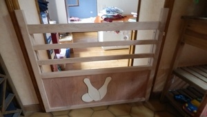 Une petite barrière déco