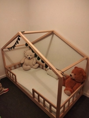 Fabrication d'un lit cabane