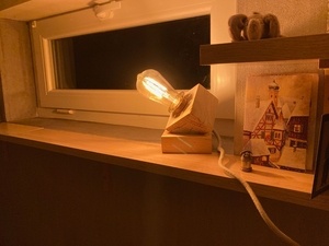 Lampe à poser Cubes palettes