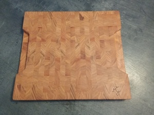 Planche en bois de bout