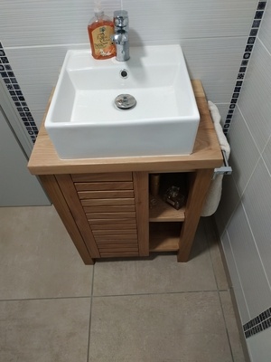 Meuble toilettes SDB