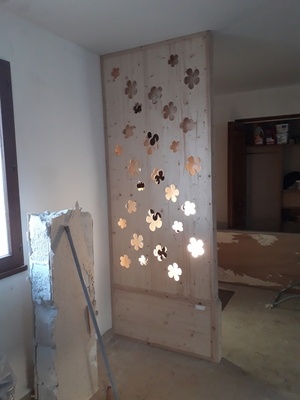 Claustra : dites le avec des fleurs!