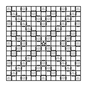 Scrabble Découpeuse Laser