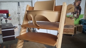 Chaise pour bébé d'inspiration norvégienne