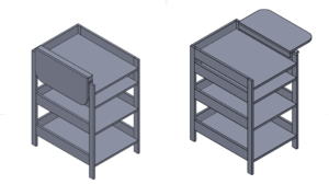 Plan table à langer