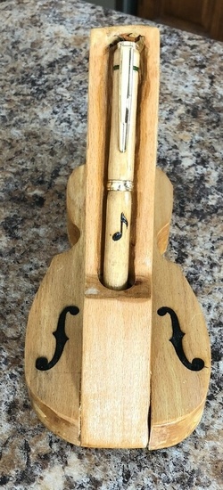 Coffret de stylo violon