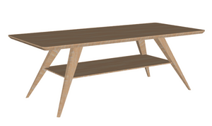 Table basse en massif