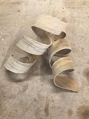 Rond de serviettes cintré à la vapeur