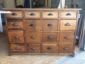 Rénovation-transformation d'un ancien comptoir