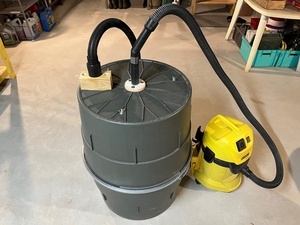 Aspirateur cyclonique à copeaux