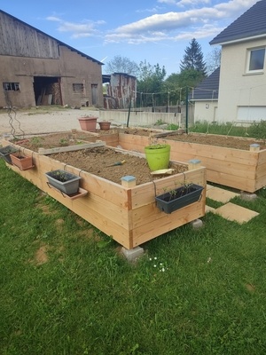 Potager surélevé
