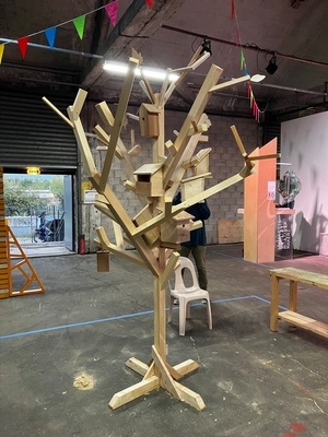 L'arbre de Maker Faire Lille